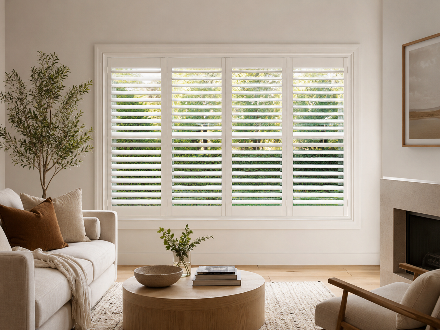 Made-to-measure Plantation Shutters